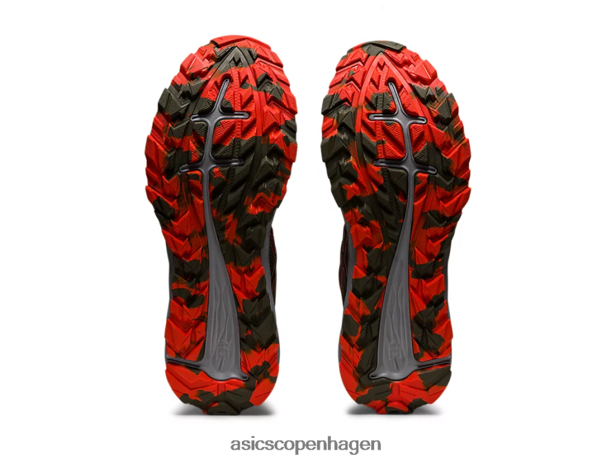 Asics gel-excite spor kappegrøn/cherrytomat Z206F6910