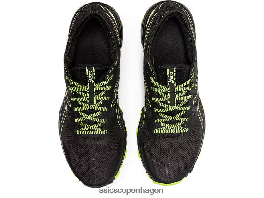 Asics gel-excite spor sort/farlig grøn Z206F61582