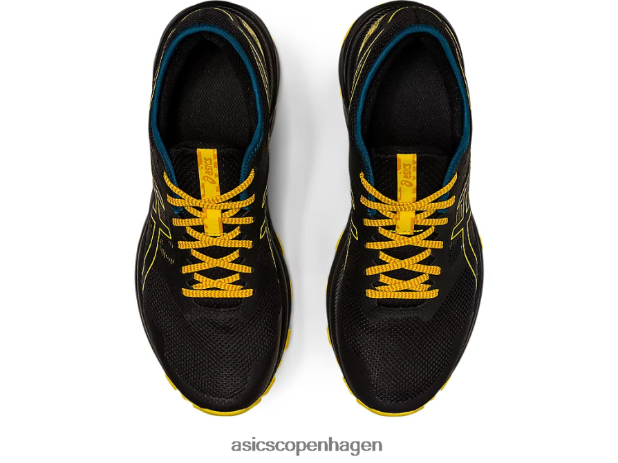 Asics gel-excite spor sort/gylden gul Z206F6353