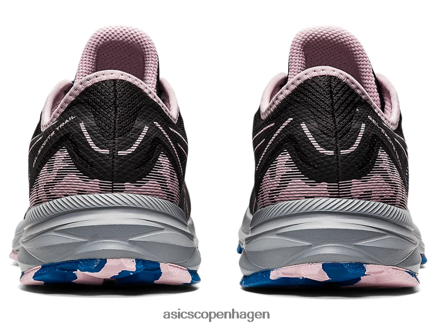 Asics gel-excite spor sort/knap rosenrød Z206F63541