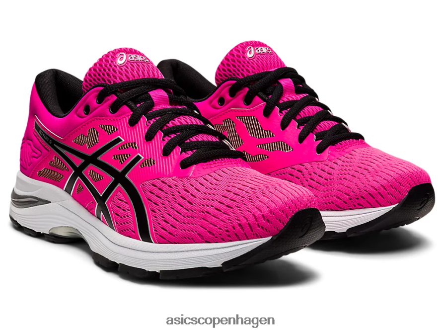 Asics gel-flux 5 pink glo/sort Z206F62664