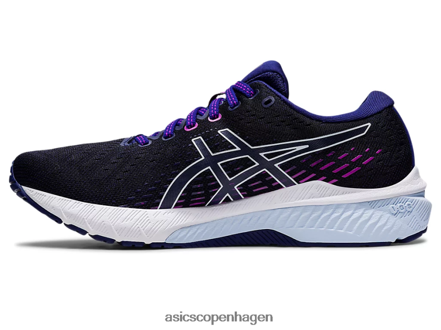 Asics gel-forfølgelse 8 dyk blå/blød himmel Z206F62603