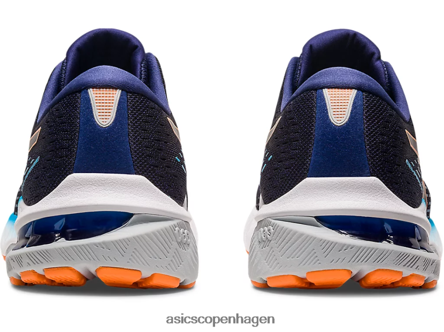 Asics gel-forfølgelse 8 indigo blå/sol fersken Z206F6480