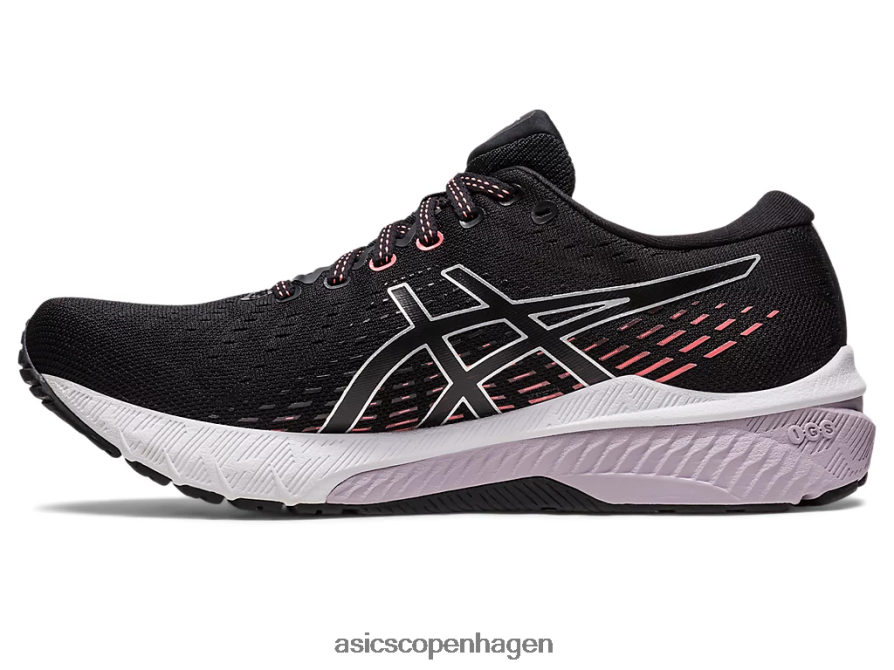 Asics gel-forfølgelse 8 sort/ren sølv Z206F62477