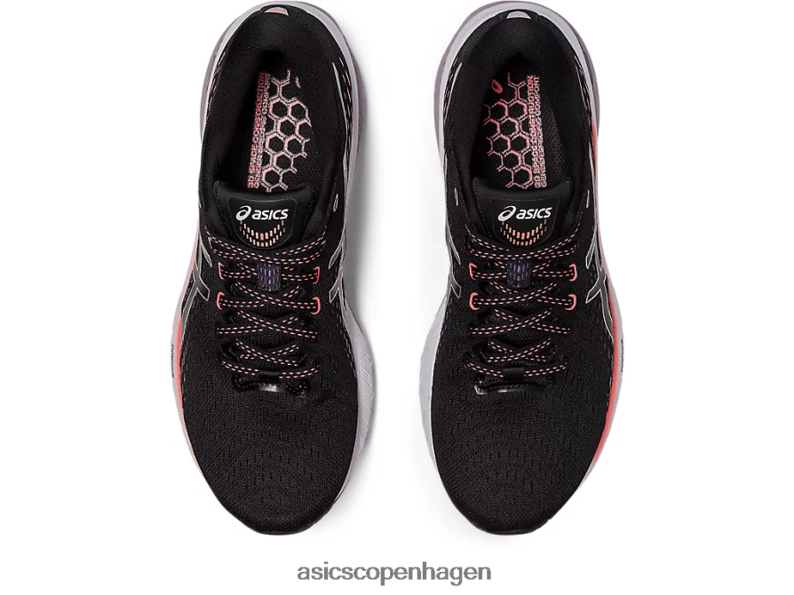 Asics gel-forfølgelse 8 sort/ren sølv Z206F62477