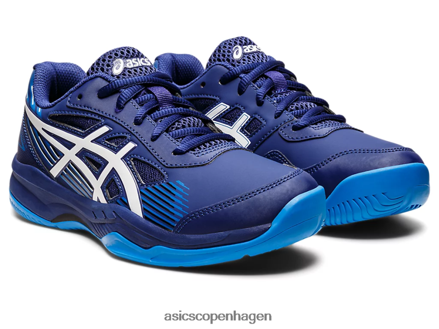 Asics gel-game 8 klasse skole dykke blå/hvid Z206F64435