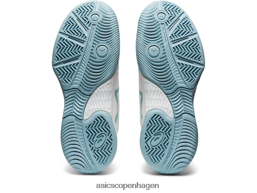 Asics gel-game 8 klasse skole hvid/røgblå Z206F64408