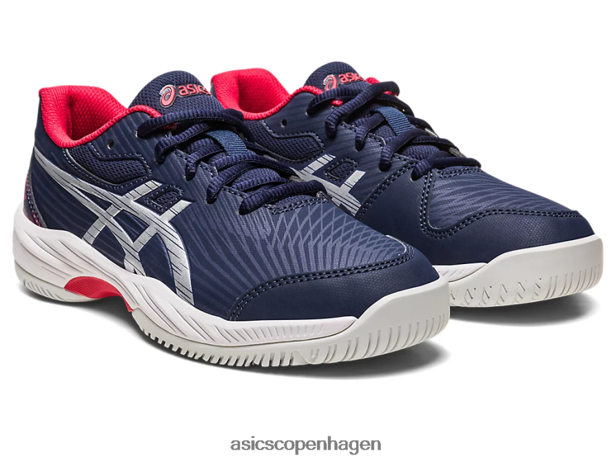 Asics gel-game 9 klasse skole midnat/rent sølv Z206F64273