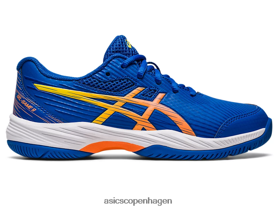 Asics gel-game 9 klasse skole tunblå/solfersken Z206F64227