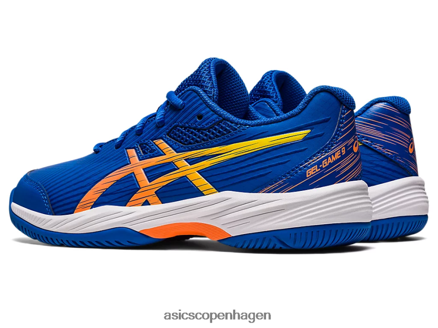 Asics gel-game 9 klasse skole tunblå/solfersken Z206F64227