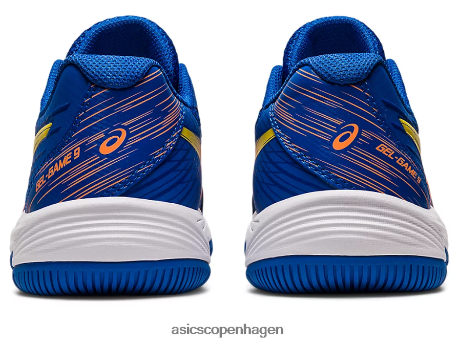 Asics gel-game 9 klasse skole tunblå/solfersken Z206F64227