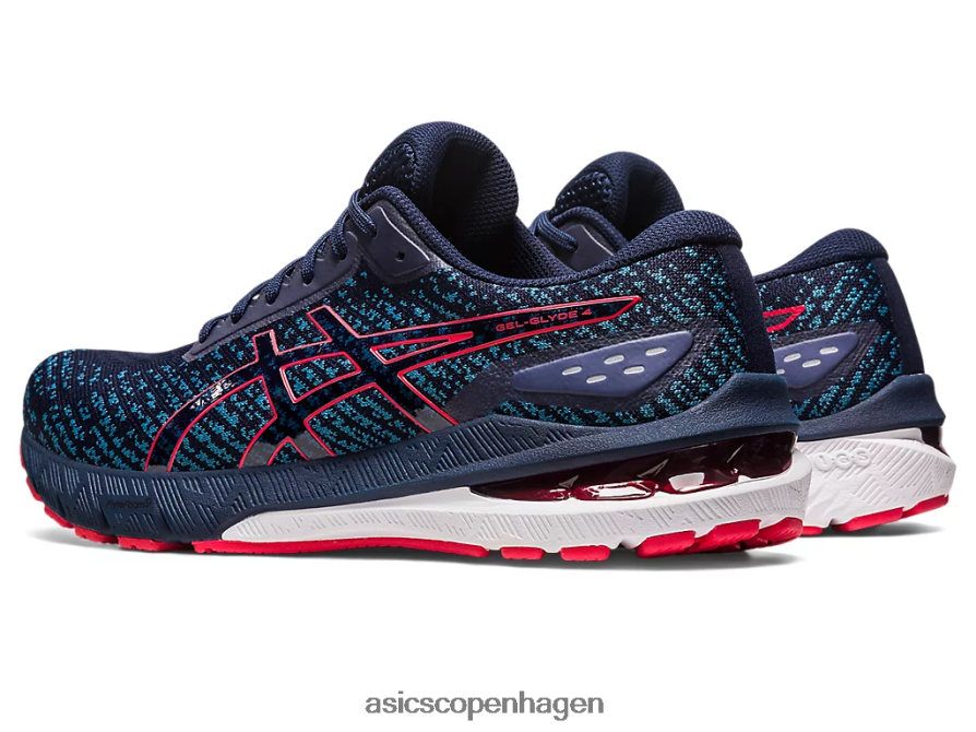 Asics gel-glyde 4 midnat/elektrisk rød Z206F6285
