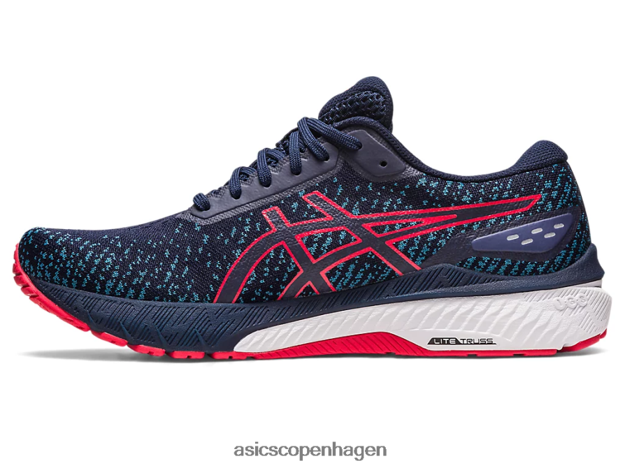 Asics gel-glyde 4 midnat/elektrisk rød Z206F6285