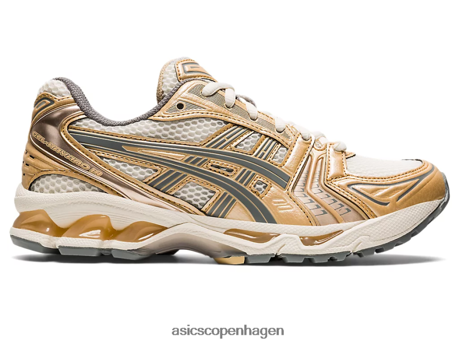Asics gel-kayano 14 creme/lergrå Z206F62900