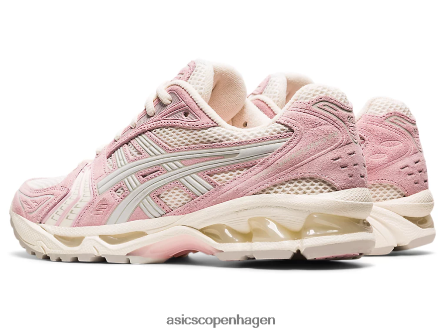 Asics gel-kayano 14 fløde/lyserødt salt Z206F62638