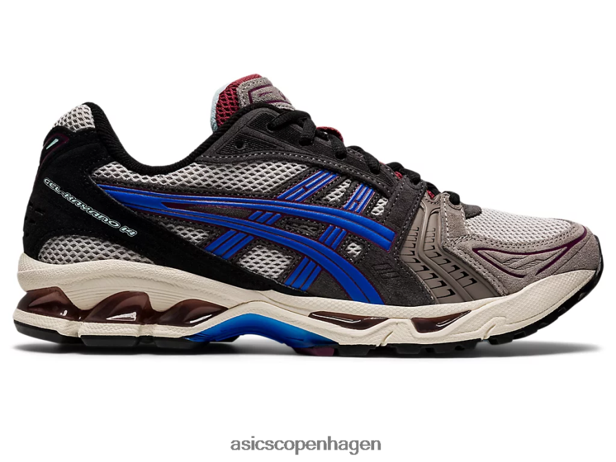Asics gel-kayano 14 østersgrå/illusionsblå Z206F6847