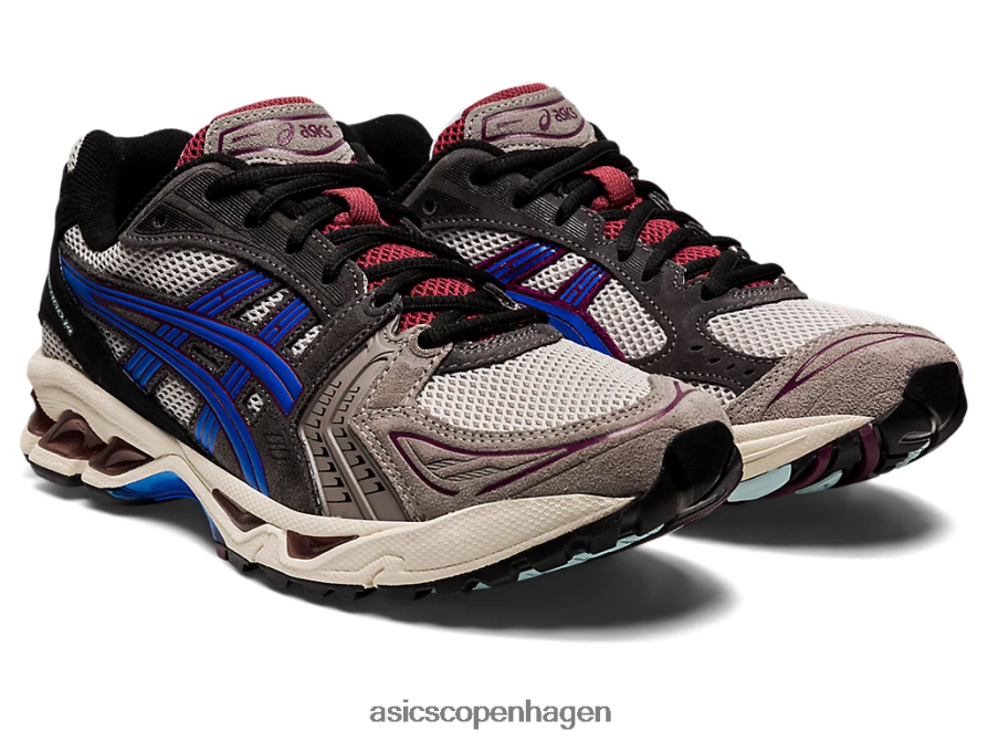 Asics gel-kayano 14 østersgrå/illusionsblå Z206F6847
