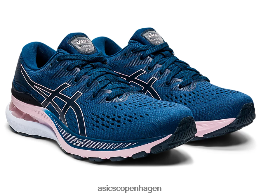Asics gel-kayano 28 bred mako blå/knapt rosenrød Z206F63553