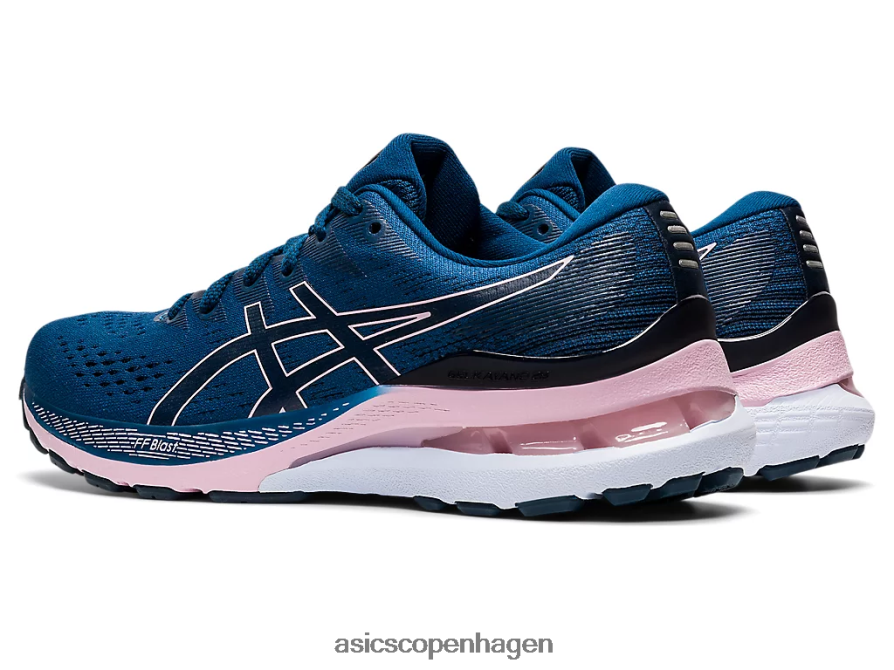 Asics gel-kayano 28 bred mako blå/knapt rosenrød Z206F63553