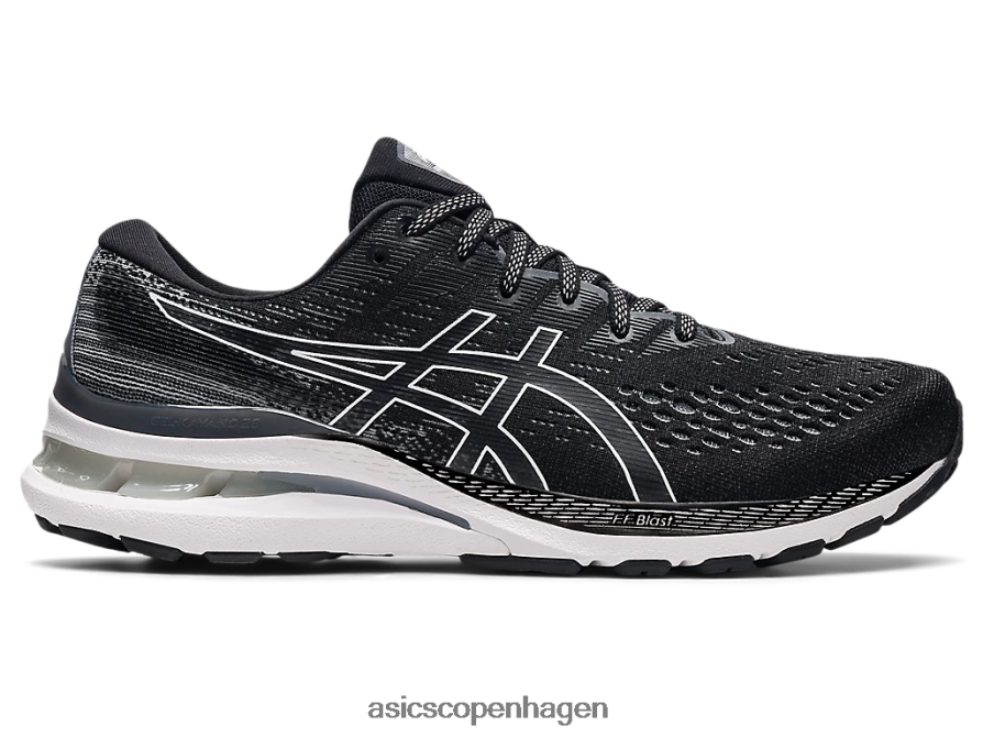 Asics gel-kayano 28 bred sort hvid Z206F61871