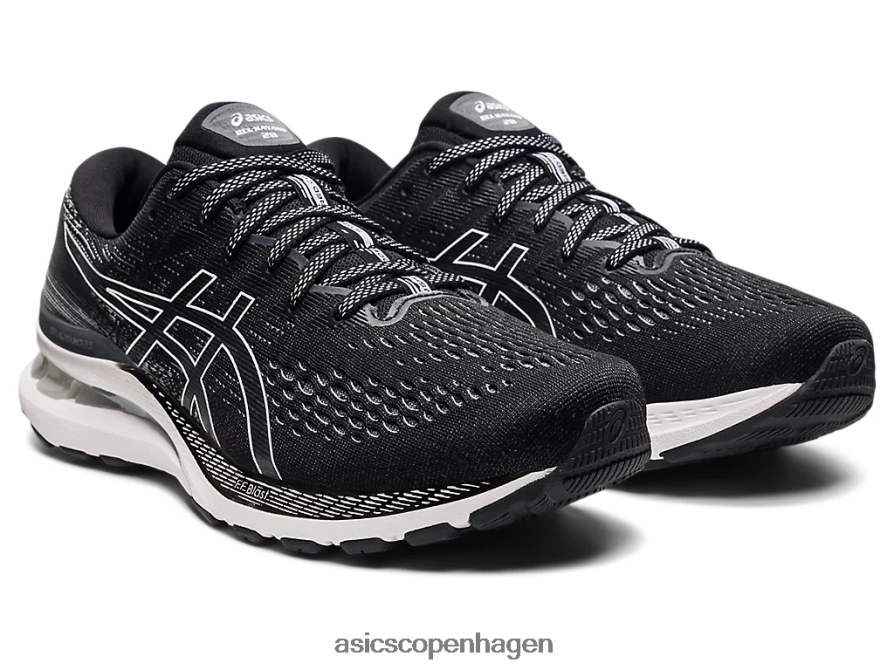 Asics gel-kayano 28 bred sort hvid Z206F61871