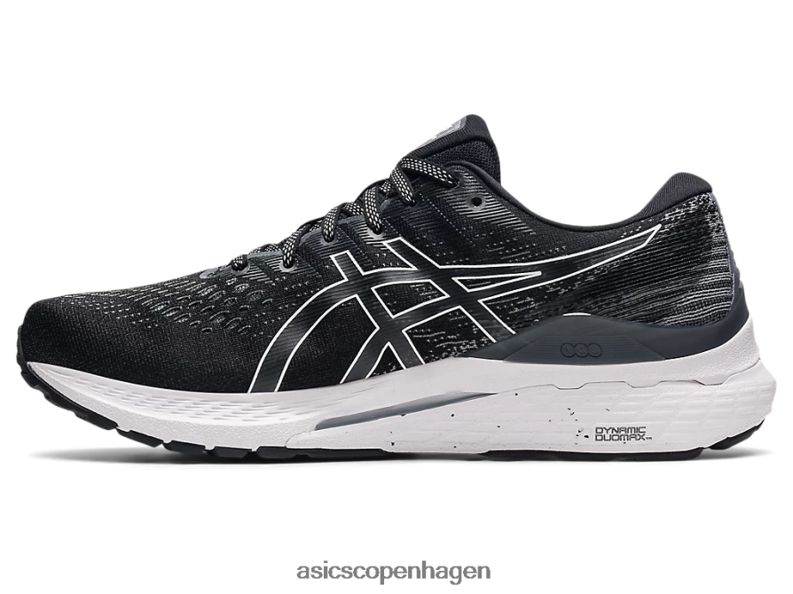 Asics gel-kayano 28 bred sort hvid Z206F63868