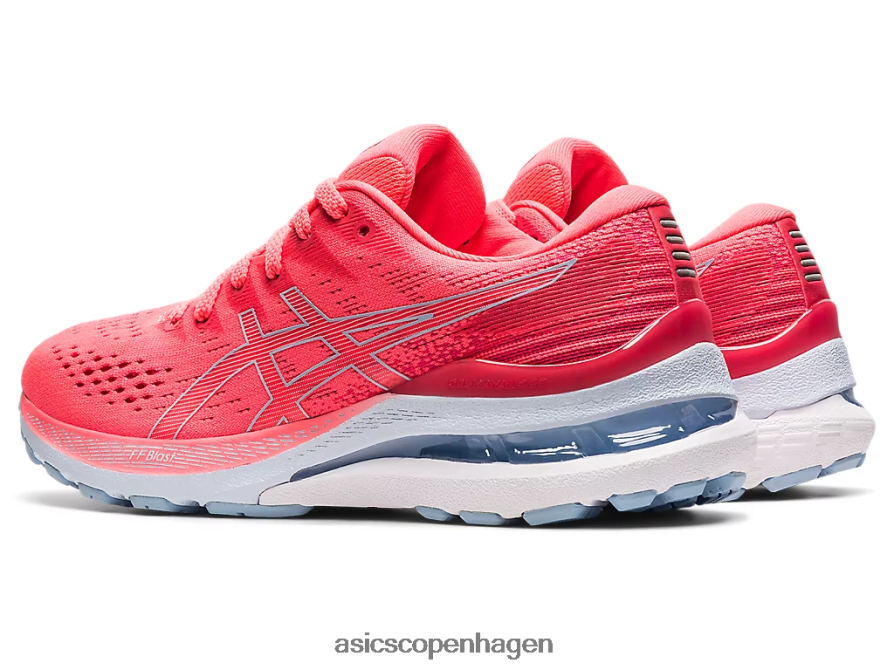 Asics gel-kayano 28 flammende koral/tåge Z206F63918