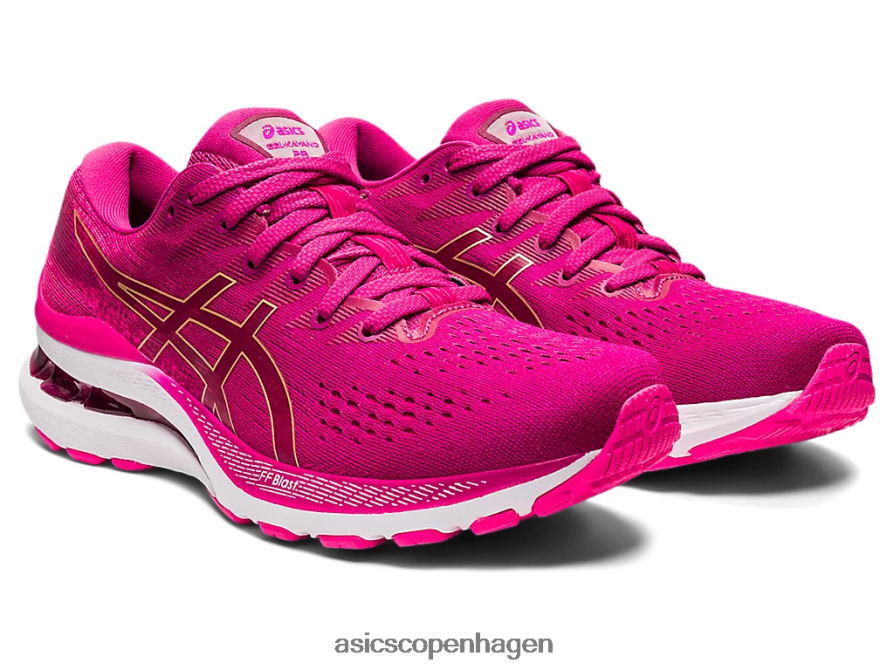 Asics gel-kayano 28 fuchsia rød/pink glo Z206F63356