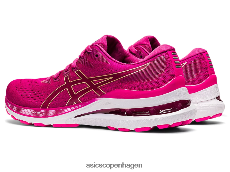 Asics gel-kayano 28 fuchsia rød/pink glo Z206F63356