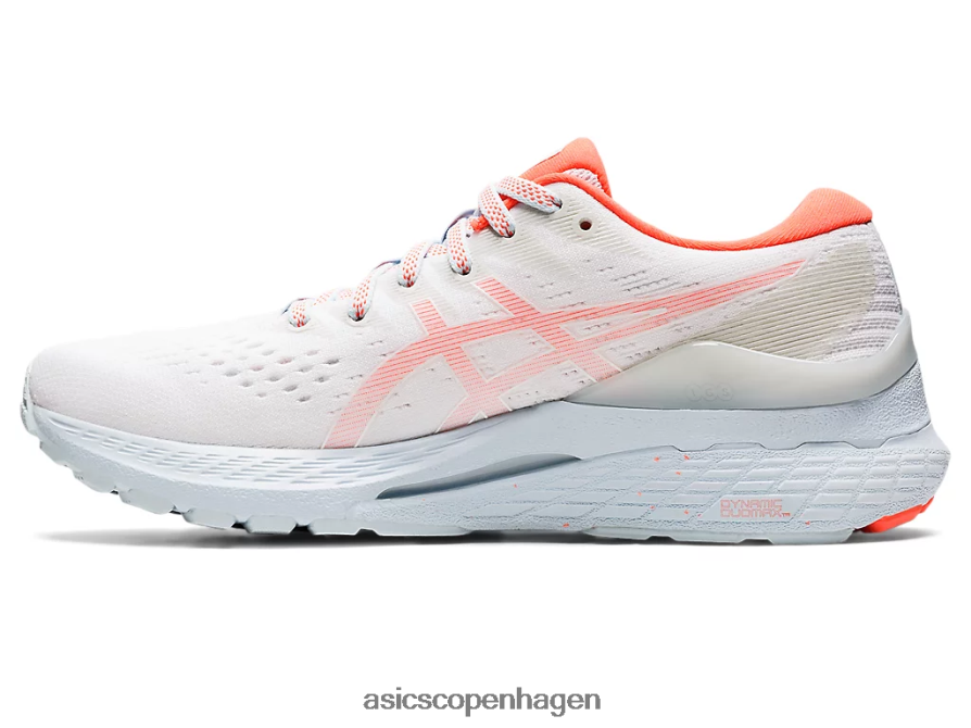 Asics gel-kayano 28 hvid/flash koral Z206F63153