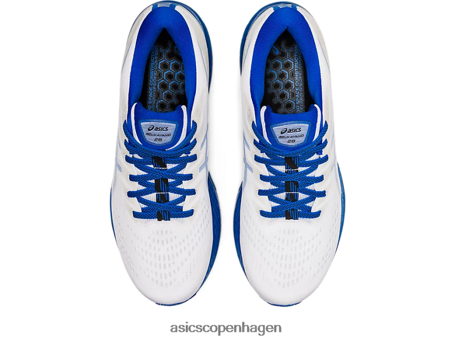 Asics gel-kayano 28 hvid/tunblå Z206F61199