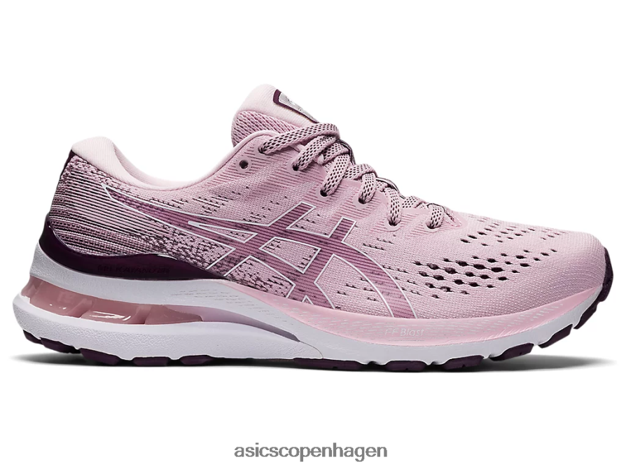 Asics gel-kayano 28 knap rose/hvide Z206F63539