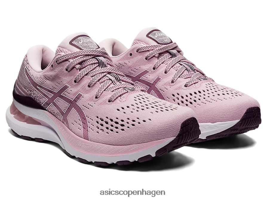 Asics gel-kayano 28 knap rose/hvide Z206F63539