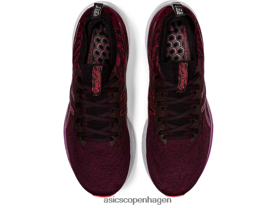 Asics gel-kayano 28 mk dyb mars/elektrisk rød Z206F61623