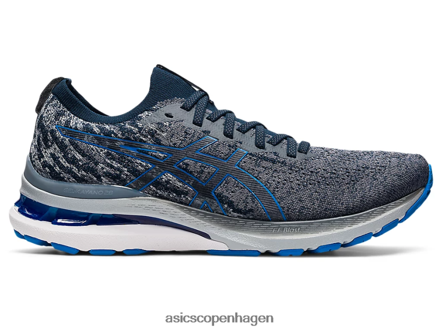 Asics gel-kayano 28 mk holder grå/elektrisk blå Z206F61642