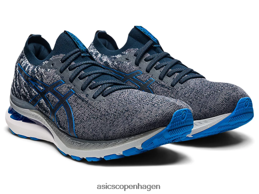 Asics gel-kayano 28 mk holder grå/elektrisk blå Z206F61642