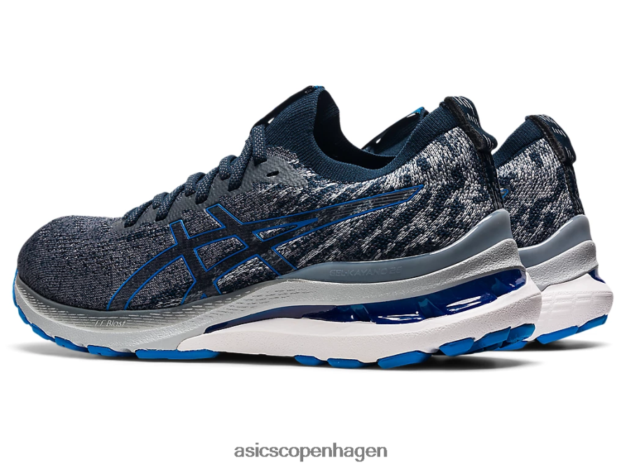 Asics gel-kayano 28 mk holder grå/elektrisk blå Z206F61642