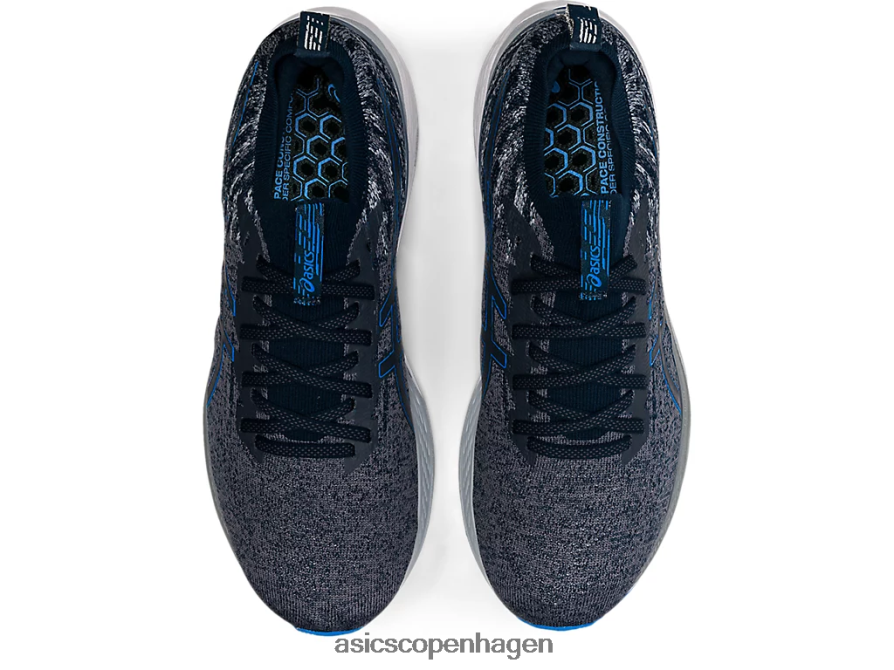 Asics gel-kayano 28 mk holder grå/elektrisk blå Z206F61642