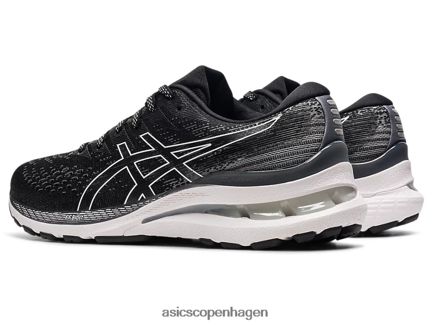 Asics gel-kayano 28 smal sort hvid Z206F63866