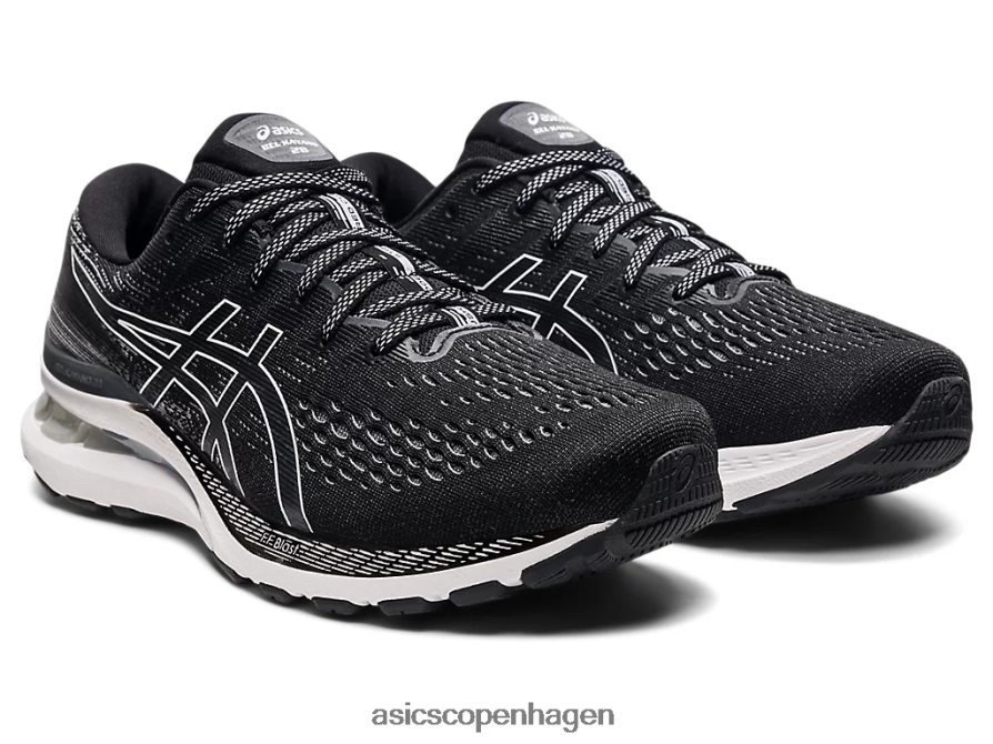 Asics gel-kayano 28 sort hvid Z206F61879