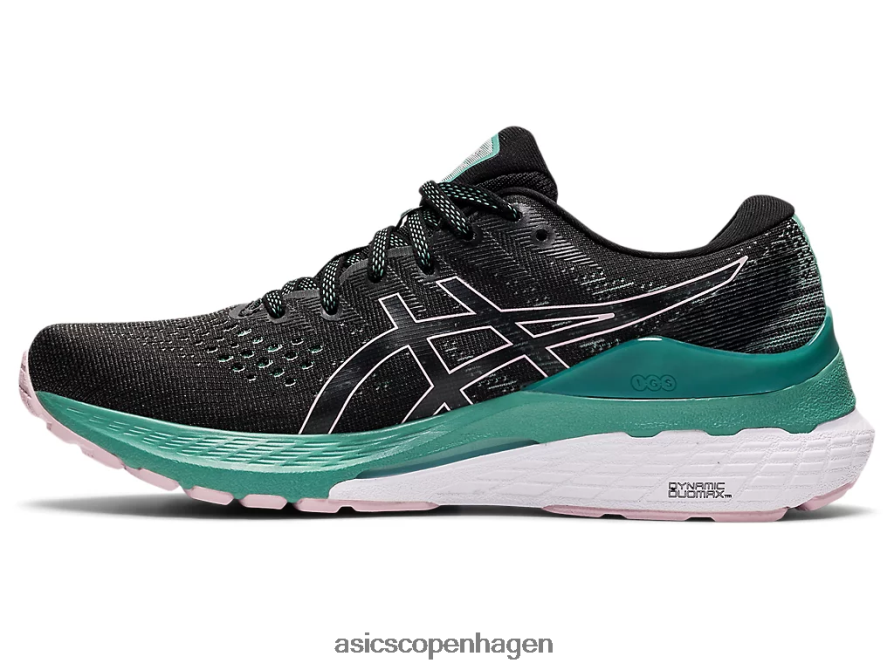 Asics gel-kayano 28 sort/salvie Z206F63575