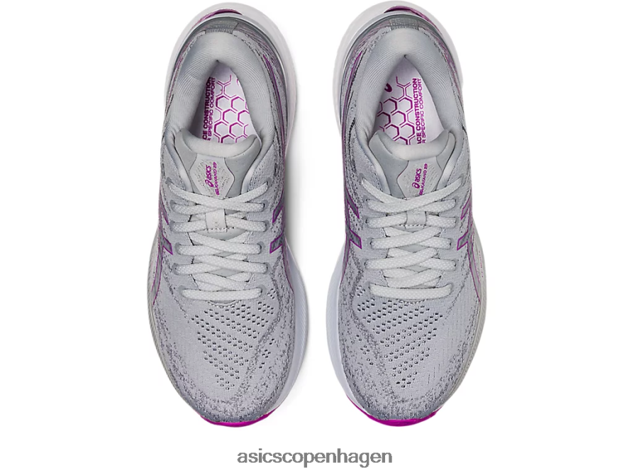 Asics gel-kayano 29 bred piemontegrå/orkidé Z206F63128