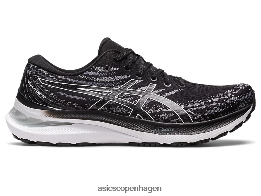 Asics gel-kayano 29 bred sort hvid Z206F61177