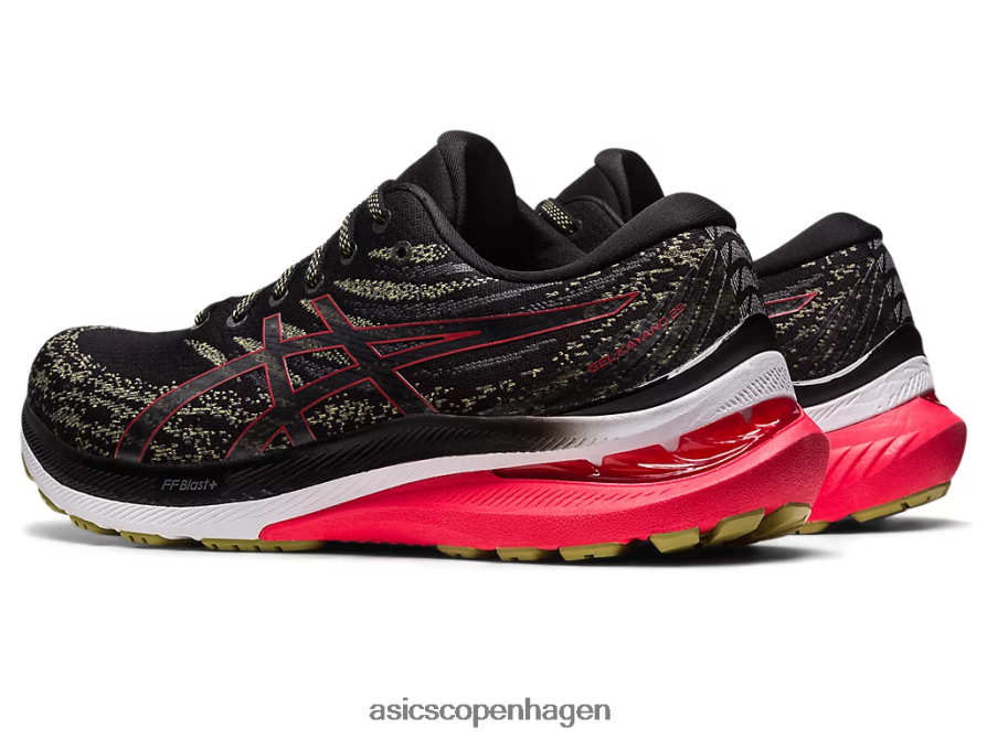 Asics gel-kayano 29 bred sort/elektrisk rød Z206F6429