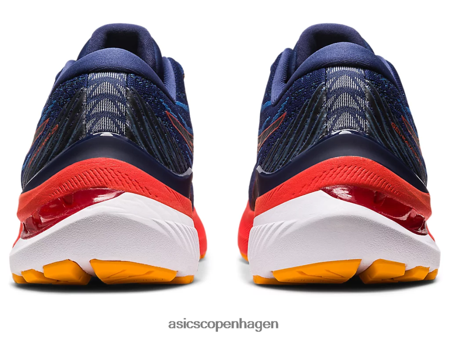 Asics gel-kayano 29 ekstra bred dyb hav/cherry tomat Z206F61174