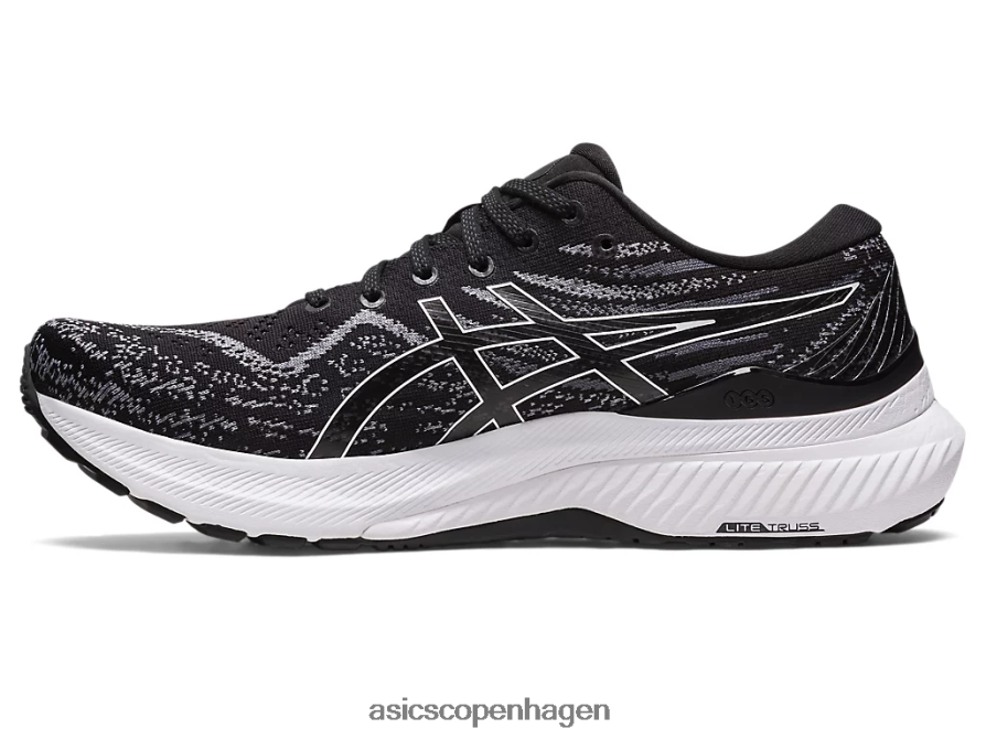 Asics gel-kayano 29 ekstra bred sort hvid Z206F6780