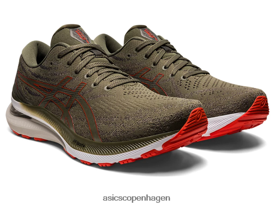 Asics gel-kayano 29 kappegrøn/cherrytomat Z206F6945