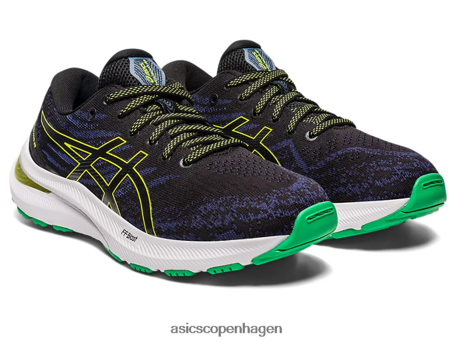 Asics gel-kayano 29 klasse skole sort/limeskal Z206F64291