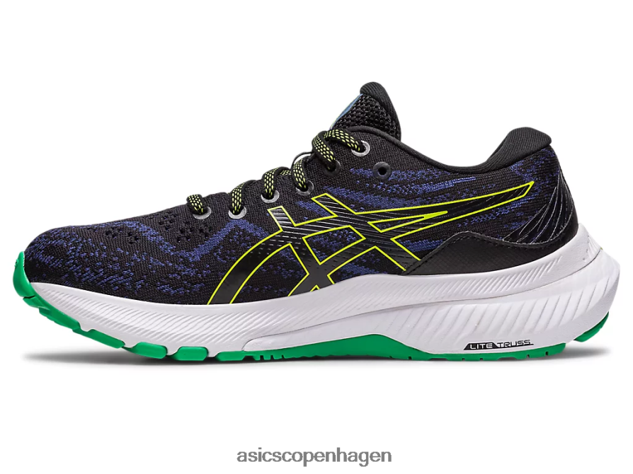 Asics gel-kayano 29 klasse skole sort/limeskal Z206F64291