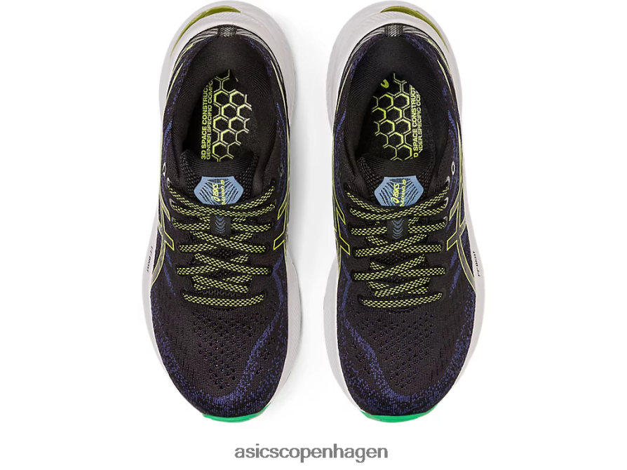 Asics gel-kayano 29 klasse skole sort/limeskal Z206F64291